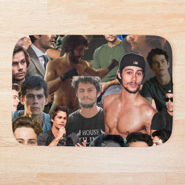 Collage de photos Dylan O'Brien Tapis de bain