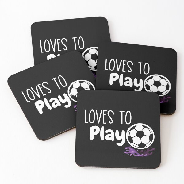 Item preview, Loves to Play Soccer Design designed and sold by sweetwhispers.