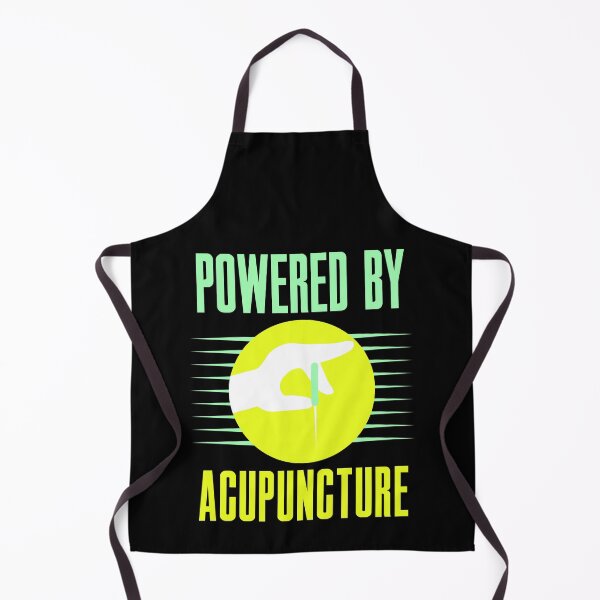Item preview, Powered by acupuncture designed and sold by Gold Wings Tees.