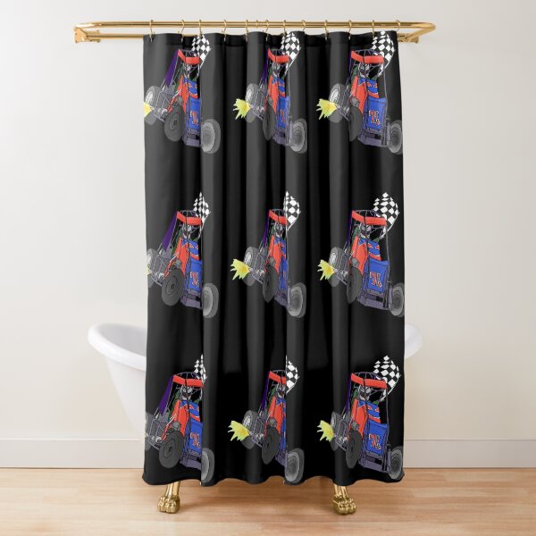 Wingless Sprinter 2 Shower Curtain