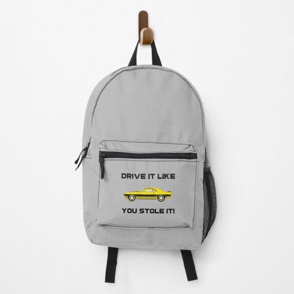 Item preview, Drive It Like You Stole It Yellow Muscle Car designed and sold by Mustard Prophet.