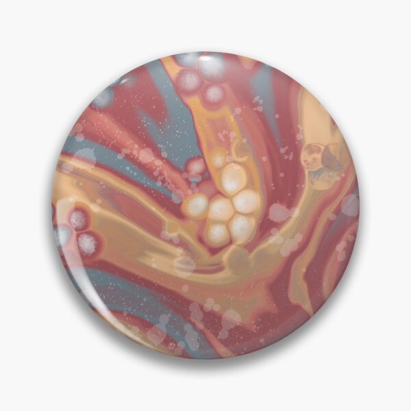 Item preview, Veins, digital fluid pour with cells designed and sold by MayGreenAbgrall.