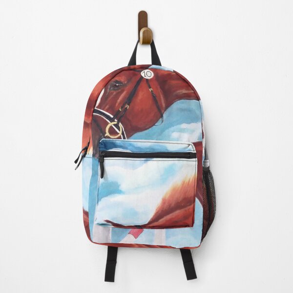 Item preview, Free jumping horse painting designed and sold by horseaddicted.