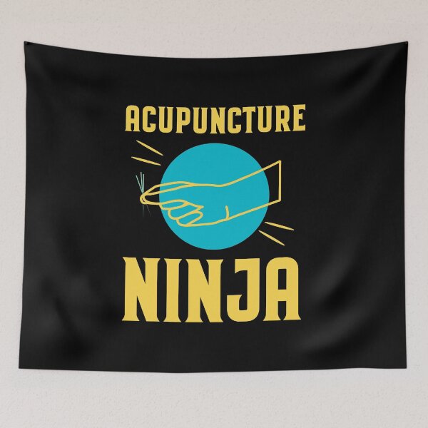 Item preview, Acupuncture Ninja designed and sold by Gold Wings Tees.