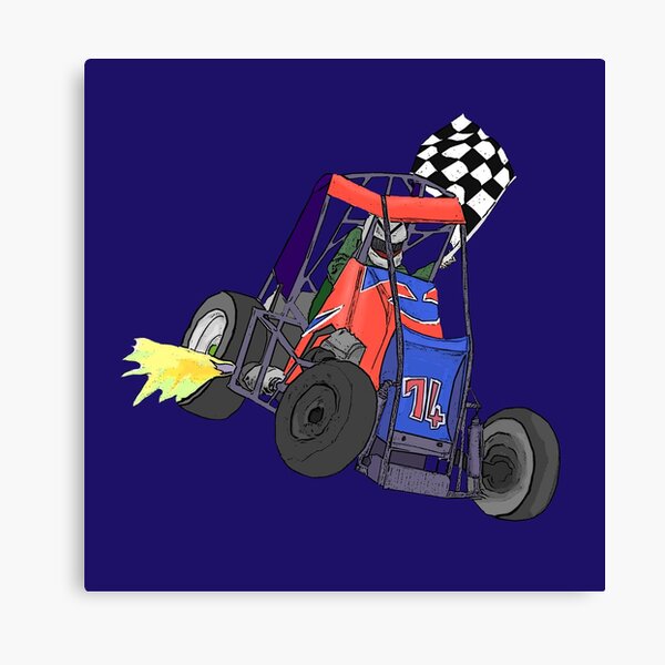 Wingless Sprinter 4 Canvas Print
