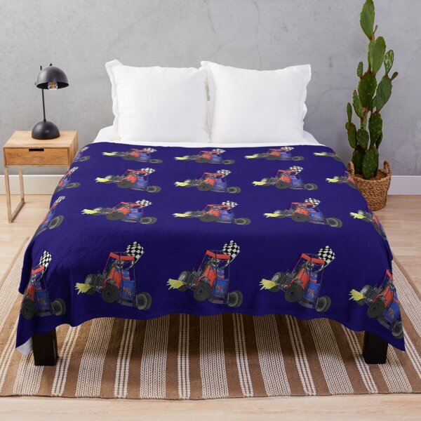 Wingless Sprinter 4 Throw Blanket