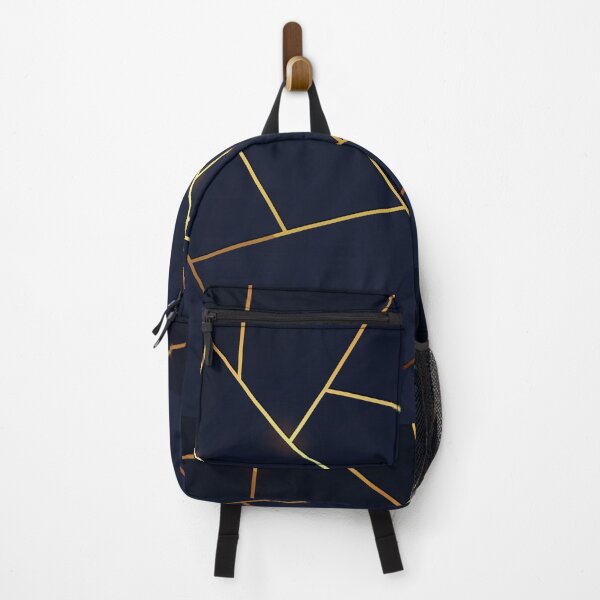 Item preview, Geometric Navy Gold Stone designed and sold by ChaimaaKr.