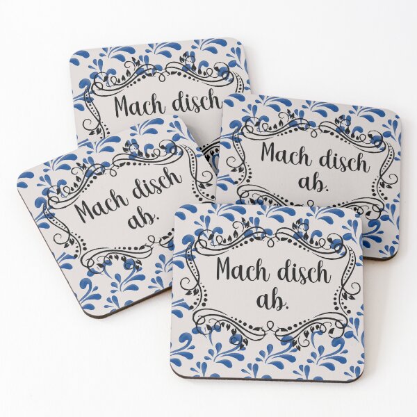 Item preview, Mach disch ab - Bembelmuster designed and sold by T UNIQUE.