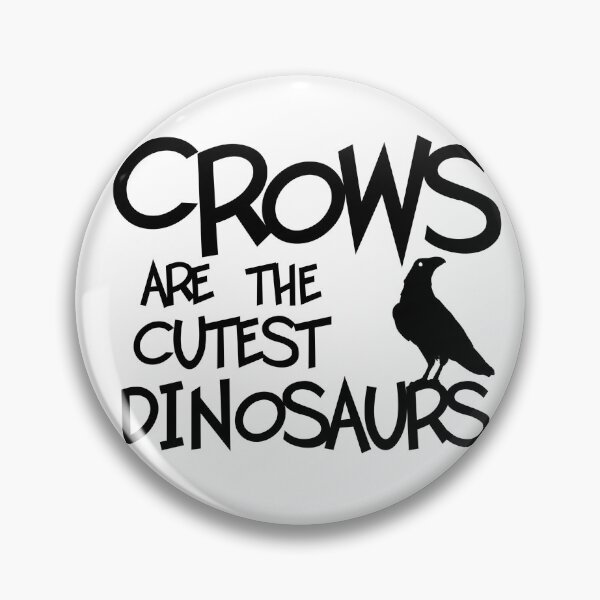 Item preview, Crows are the cutest Dinosaurs designed and sold by Goshzilla.