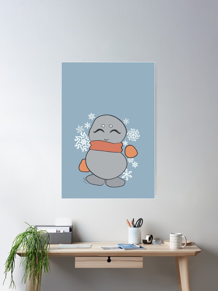 Little Rock Troll In Snowfall Poster For Sale By Stormriderix Redbubble