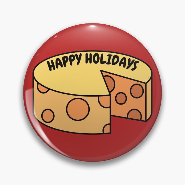 Item preview, Happy Holidays With Cheese	 designed and sold by Euc lid.