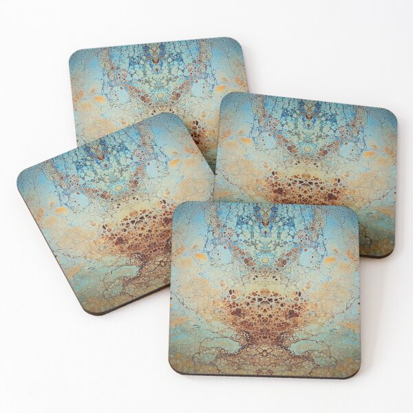 Item preview, Digitalised Abstract painting from acrylic pour designed and sold by Digibee.