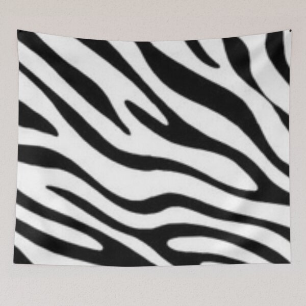 Item preview, Zebra Print, blanco y negro designed and sold by TheCatmeow2000.