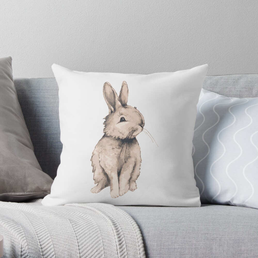 Item preview, Throw Pillow designed and sold by artbydelfineart.