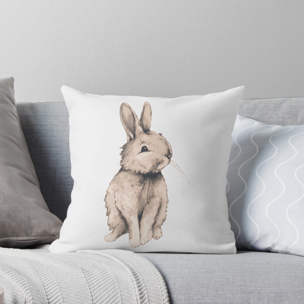 Item preview, Throw Pillow designed and sold by artbydelfineart.