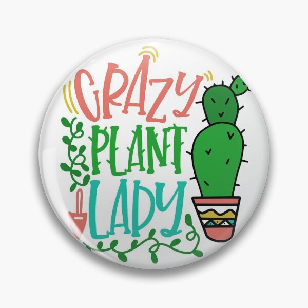 Item preview, crazy plant lady crazy cactus lady crazy succulent lady designed and sold by GoodyLeo.