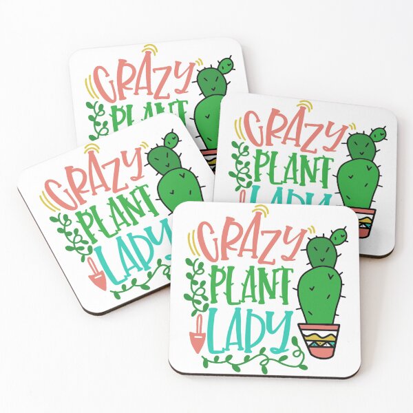 Item preview, crazy plant lady crazy cactus lady crazy succulent lady designed and sold by GoodyLeo.