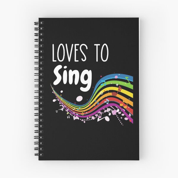 Item preview, Loves to Sing Music Design designed and sold by sweetwhispers.