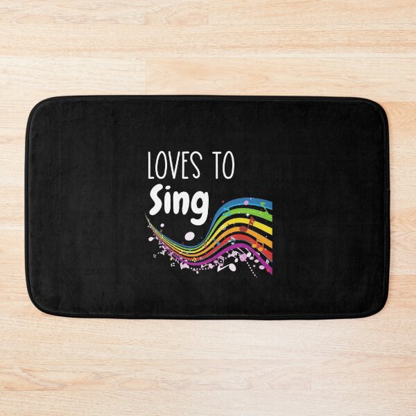 Item preview, Loves to Sing Music Design designed and sold by sweetwhispers.