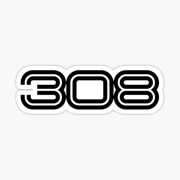 Ferrari 308 Sticker