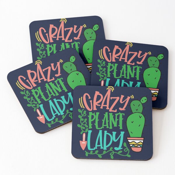 Item preview, crazy plant lady crazy cactus lady crazy succulent lady designed and sold by GoodyLeo.