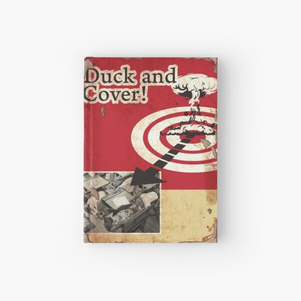 Artikel-Vorschau von Duck and Cover (Fallout) Tagebuchheft, designt und verkauft von megapanda687.