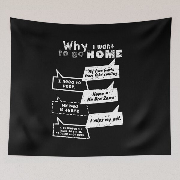 Item preview, Excuses for an Introvert to go home designed and sold by Gold Wings Tees.