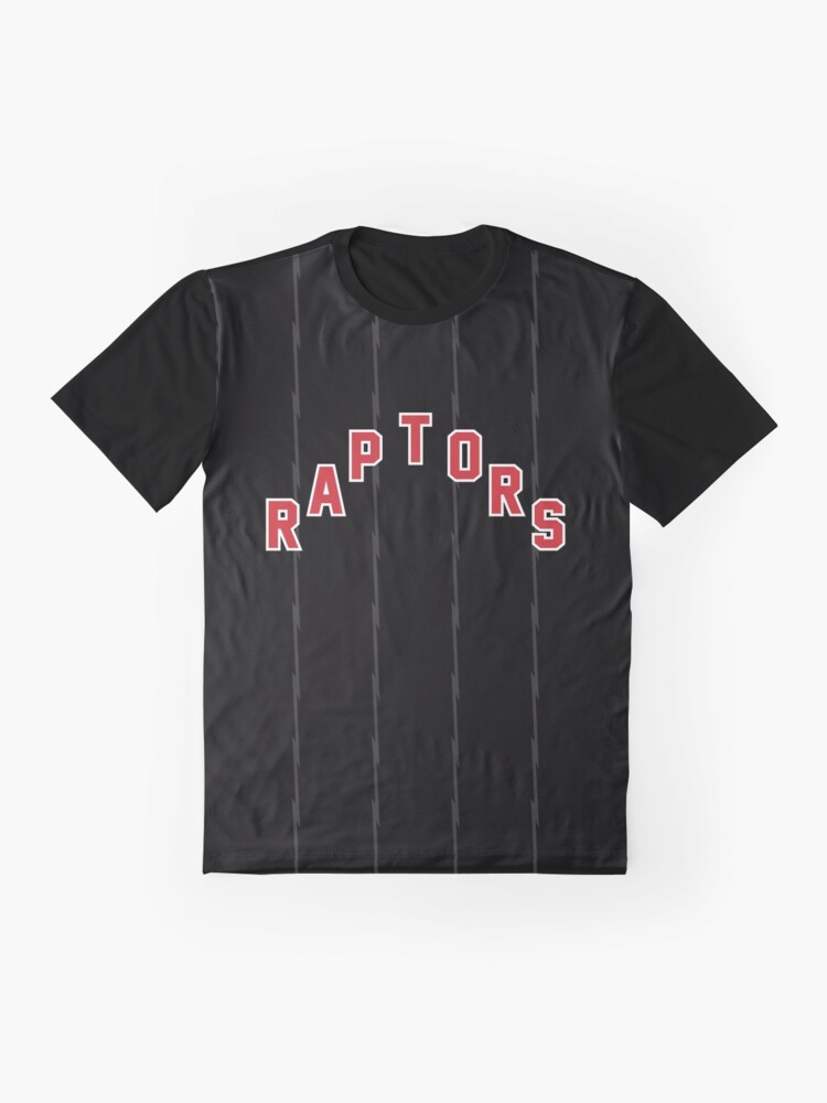 RAPTORS - Toronto Jersey Black Graphic T-Shirt for Sale by sportsign