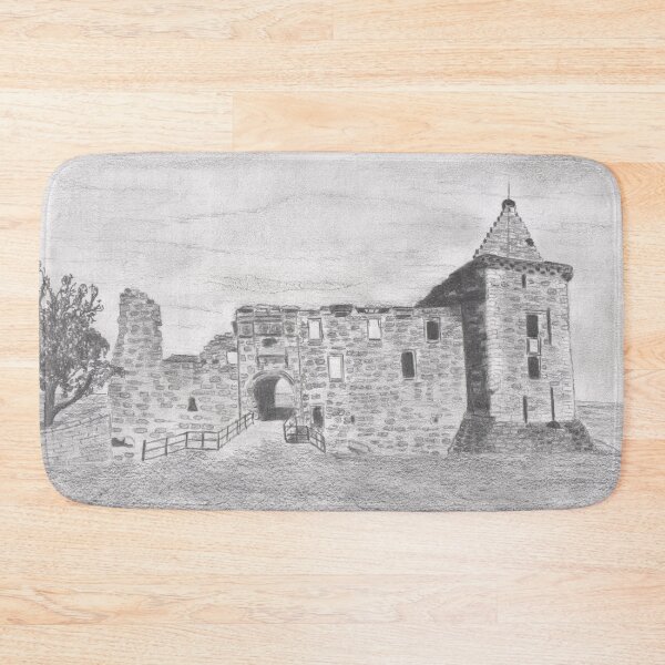 Item preview, St Andrews Castle, Pencil Drawing designed and sold by Jan Palmer.