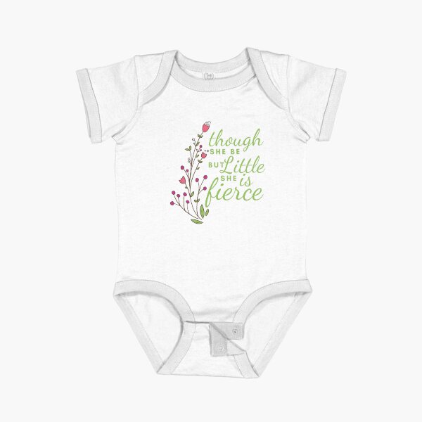 Item preview, Shakespeare Quote Typography - Though She Be .. Baby  designed and sold by Rcasadesign.