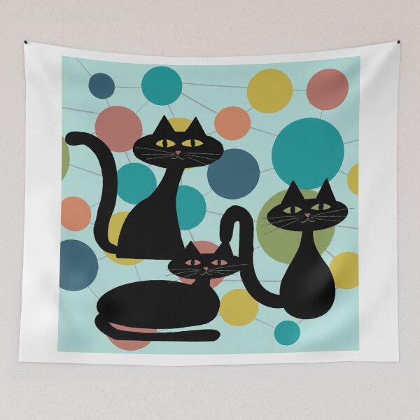 Item preview, Cats ‘n Dots designed and sold by ZenHenna.