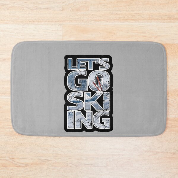 Item preview, Lets Go Ski ing - Great Gift for the Skier designed and sold by Richard529.