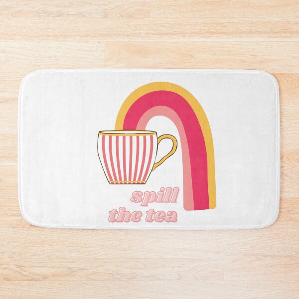 Item preview, Spill the tea rainbow in a cup designed and sold by Lacy Sciple.
