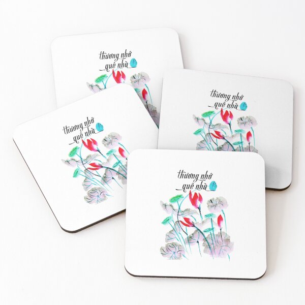 Item preview, Vietnam lotus art work typography designed and sold by weewhirlwind.