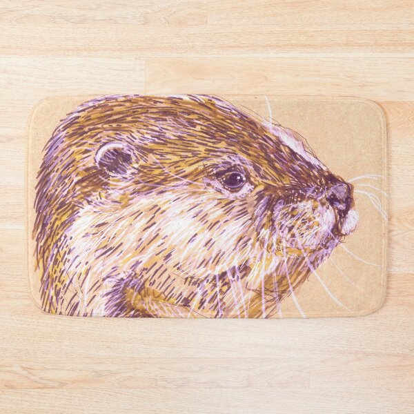 Item preview, North American River Otter — Lontra canadensis designed and sold by Sheila Singhal.