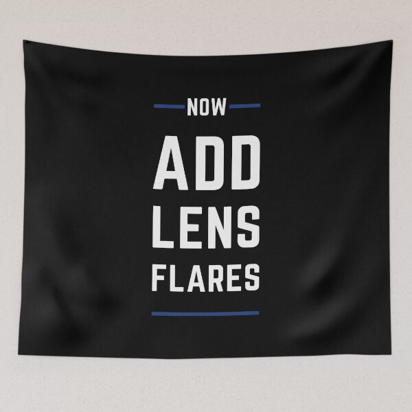 Item preview, Add Lens Flares VFX Funny Joke designed and sold by Alienphysique.