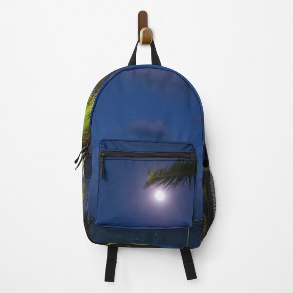 Item preview, Full moon with palm tree - Mexican beach designed and sold by maxigold.