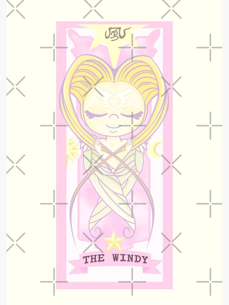 "Cardcaptor sakura card collection the windy" Poster for Sale by