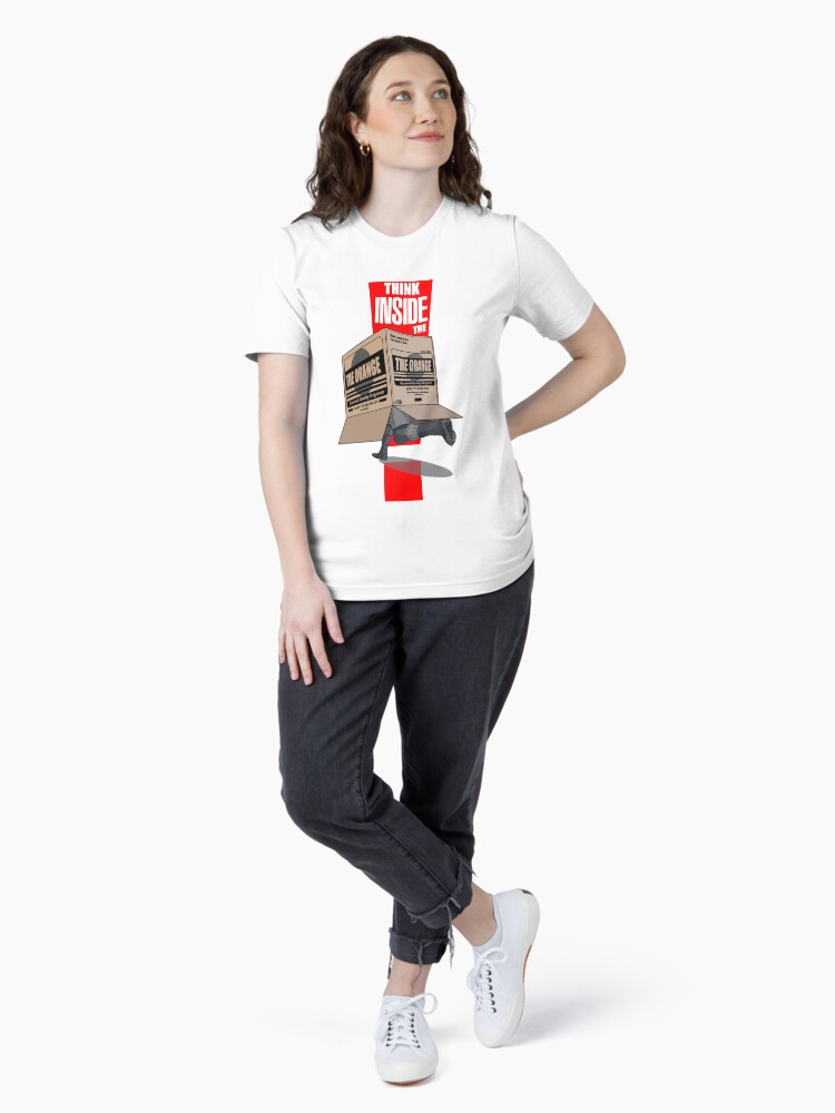 Thumbnail 4 of 7, Essential T-Shirt, Think Inside the Box Funny Spy Video Game designed and sold by driftmerch.