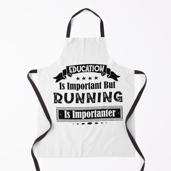 Item preview, Education Is Important But Running Is Importanter designed and sold by Stella Clue.