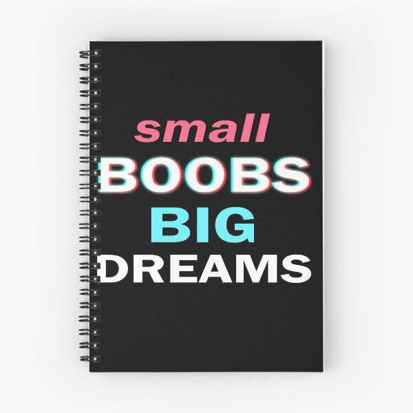 Item preview, Small Boobs Big Dream designed and sold by EXCLUSIVEINC.