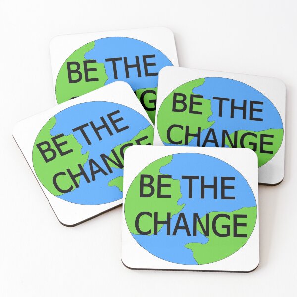 Item preview, Be The Change designed and sold by ArtByTas.