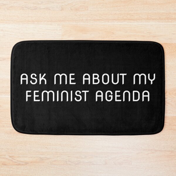 Item preview, Ask Me About My Feminist Agenda designed and sold by Inspirationmotivation.