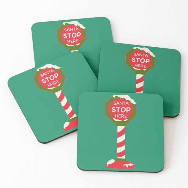 Item preview, Santa Stop Here designed and sold by AubrieBea.