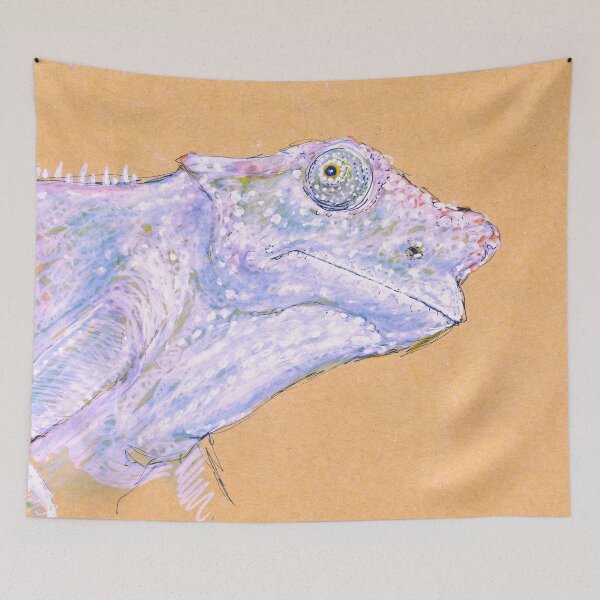 Item preview, Young Veiled Chameleon — Chamaeleo calyptratus designed and sold by Sheila Singhal.