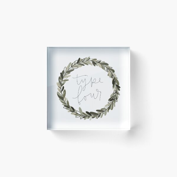 Item preview, Enneagram Type Four designed and sold by CxCalligraphy.