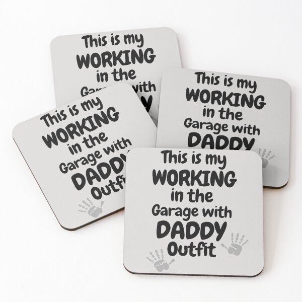 Item preview, This is my working in the garage with Daddy shirt designed and sold by Rcasadesign.