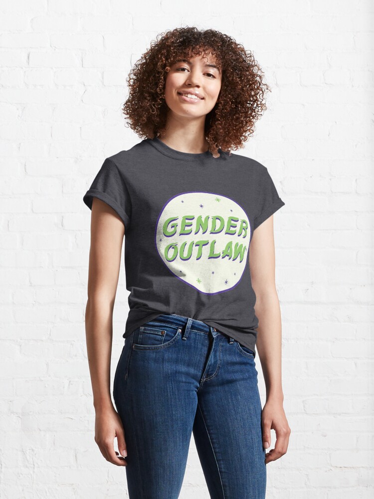 Alternate view of gender outlaw Classic T-Shirt