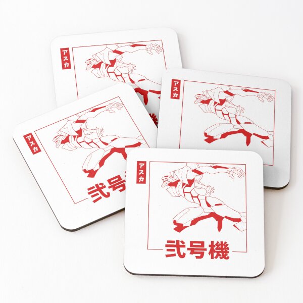 Item preview, Evangelion / Eva 02 minimalist designed and sold by Neoukiyo.