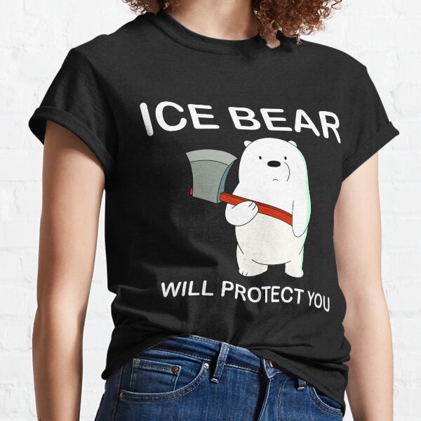 We Bare Bears™ Ice Bear will protect you Classic T-Shirt